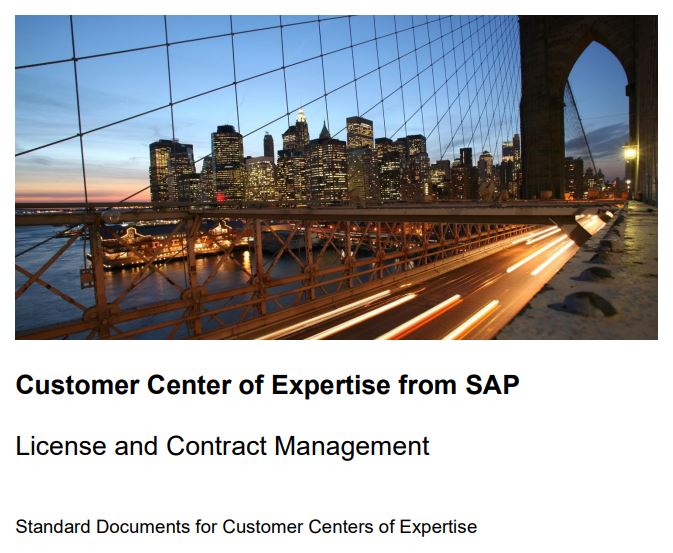 Customer Center of Expertise from SAP